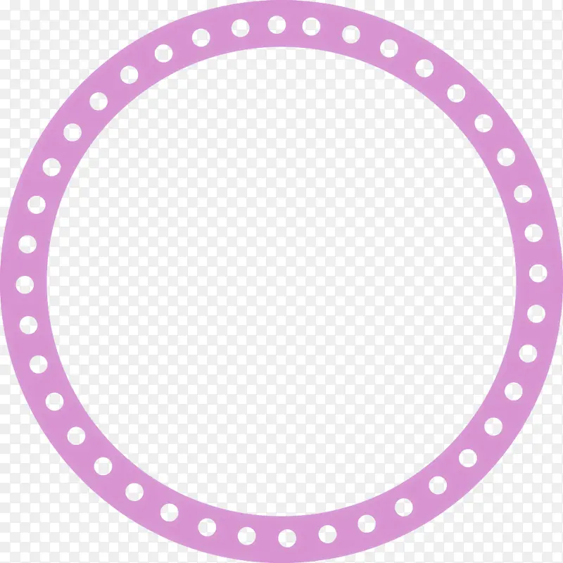 花押字框架 粉色 圆点
