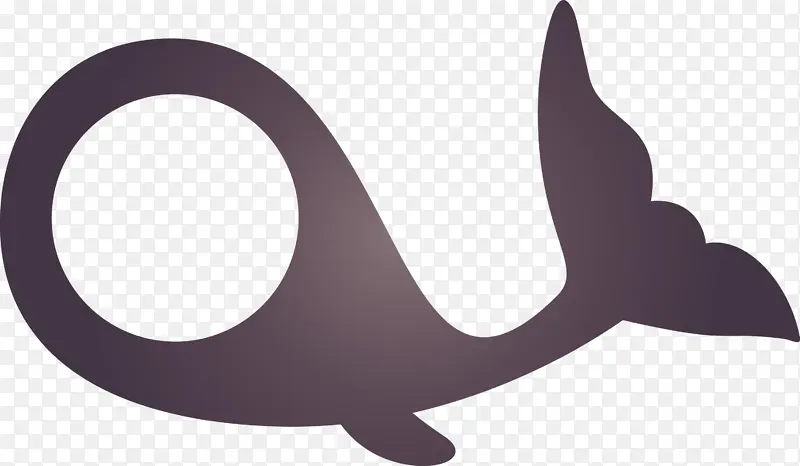 鲸鱼架 紫色 米