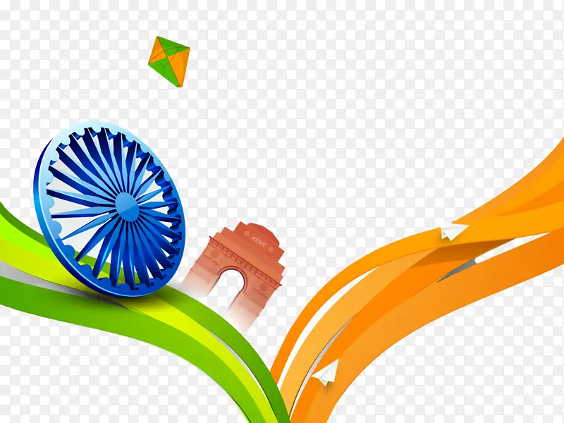 印度独立日 阿育王脉轮