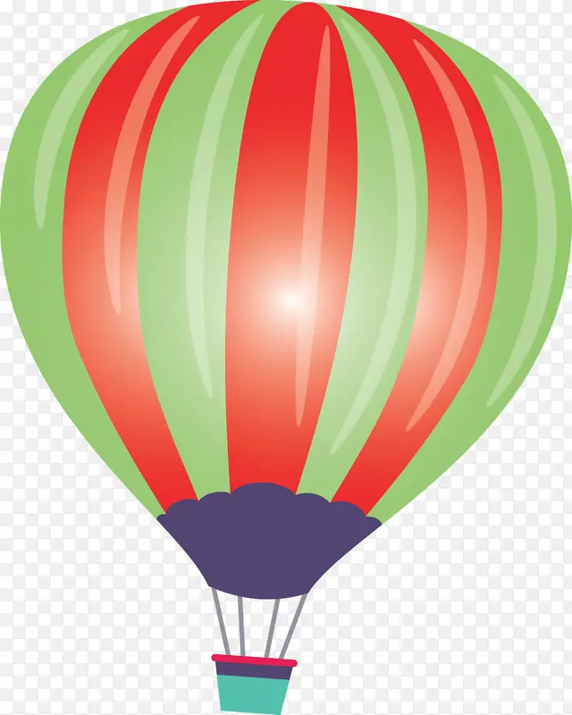 热气球 气球 绿色