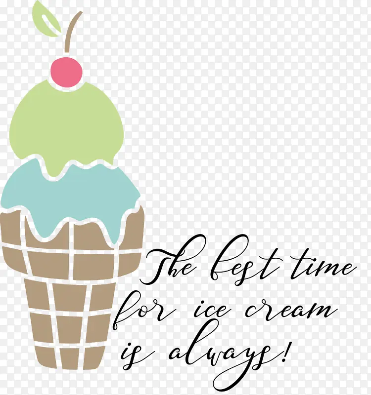 冰淇淋 冰淇淋蛋筒 标志