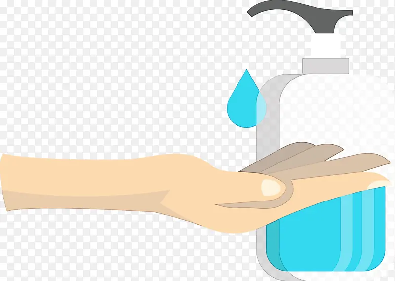 洗手 洗手液 水彩