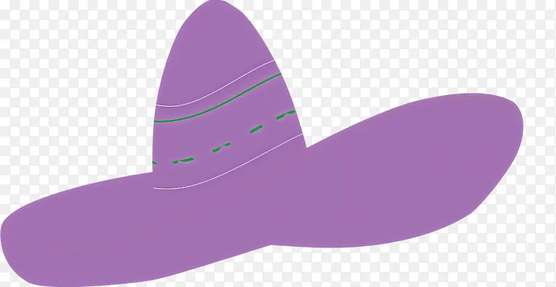 墨西哥元素 鞋子 紫色