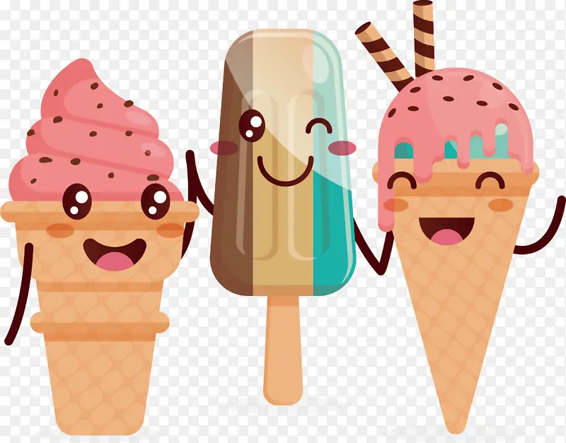 友谊 朋友 冰淇淋