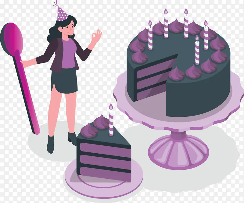 生日蛋糕 蛋糕装饰 蛋糕