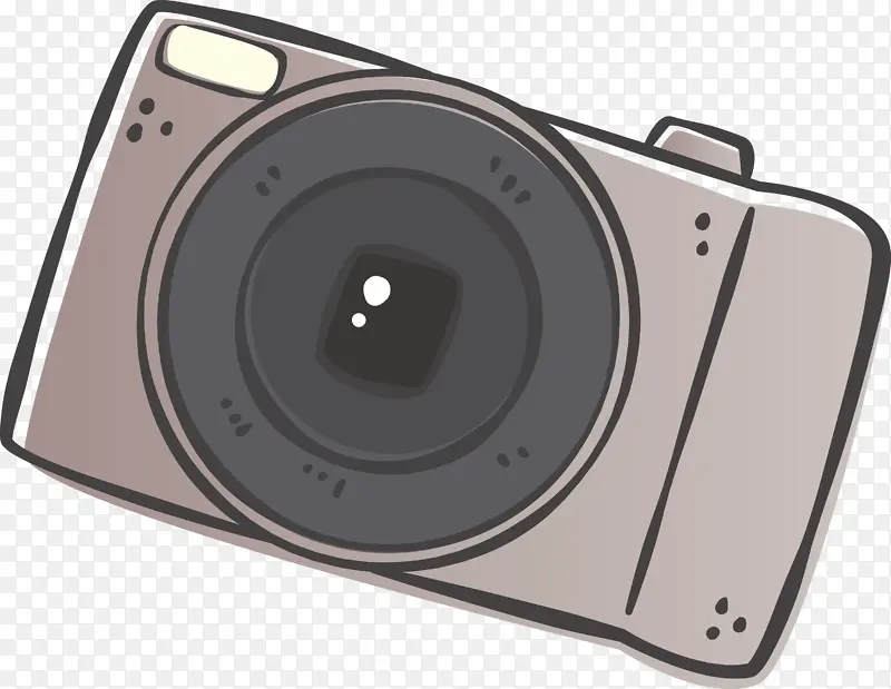 照相机卡通 无镜可互换镜头照相机 照相机镜头