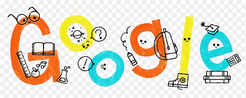 涂鸦谷歌涂鸦涂鸦谷歌标志教师节谷歌绘图