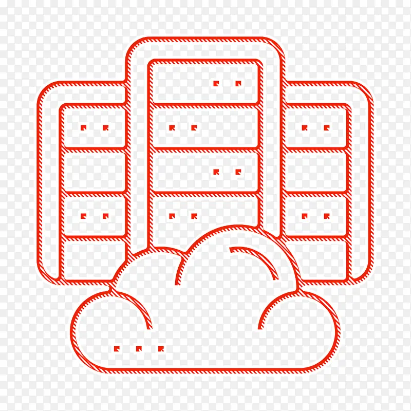 大数据图标 数据中心图标 领域图标