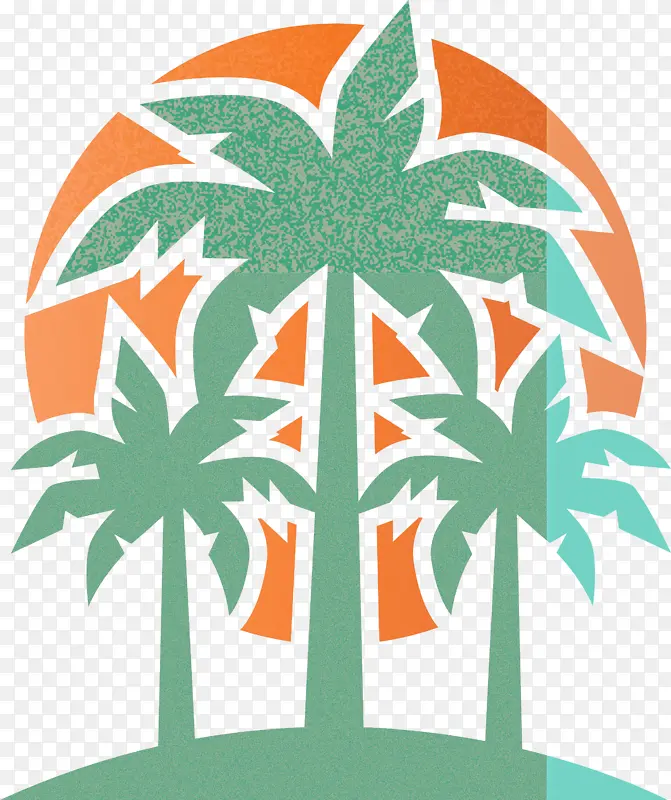 棕榈树 海滩 热带