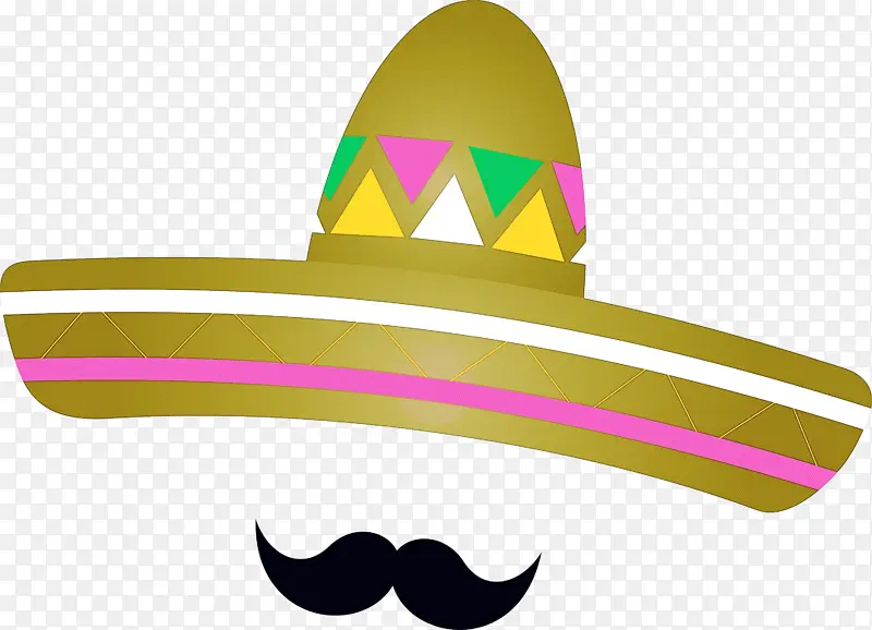 墨西哥元素 帽子 标志帽