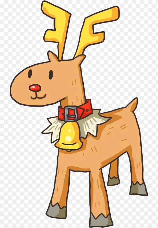 驯鹿 圣诞装饰品 鹿角