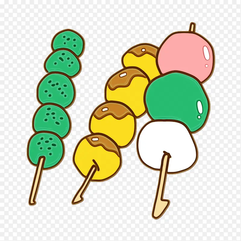 甜点 饼干 水彩