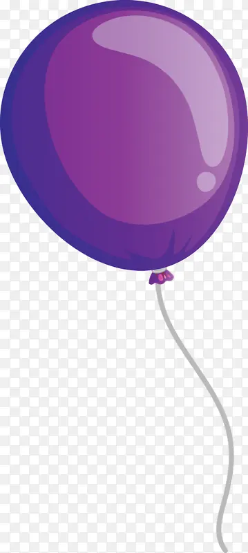 气球 紫色