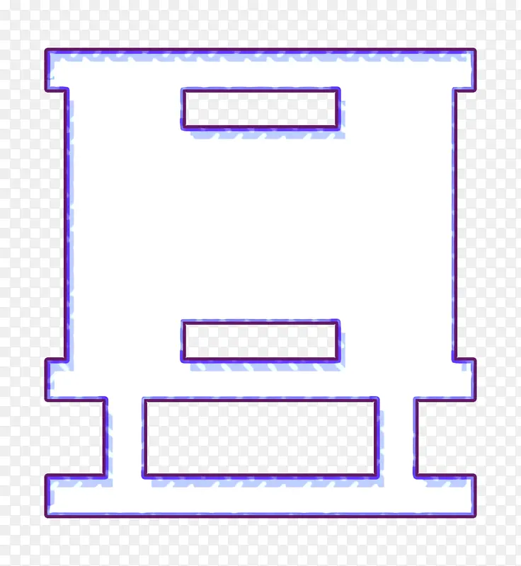 物理和化学图标 黑板图标 角度