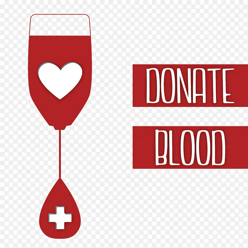 世界献血日 标识 支架