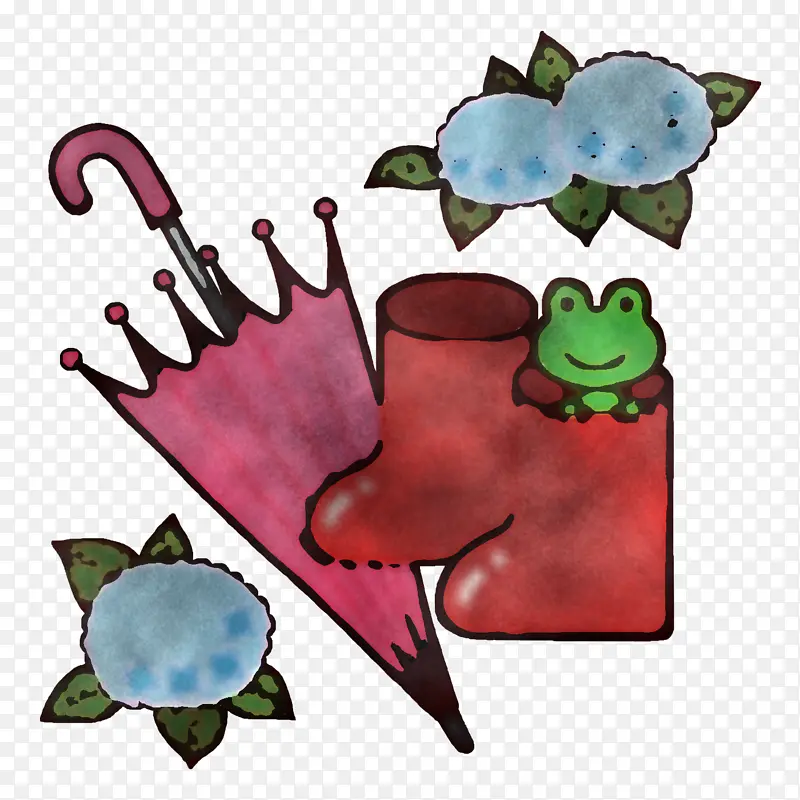 树蛙 青蛙 植物