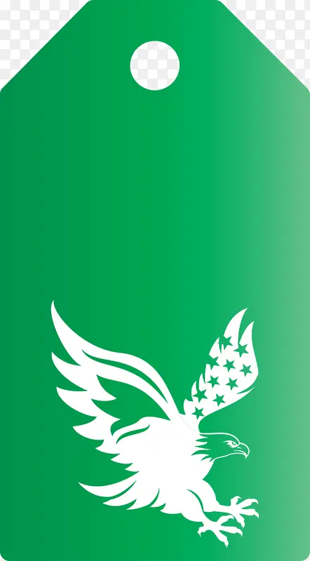 鹰标签 特征 绿色