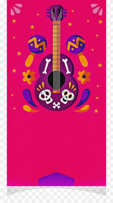 墨西哥元素 吉他 吉他配件