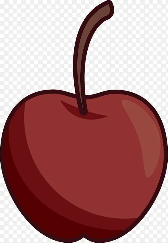 学校用品 栗色 苹果