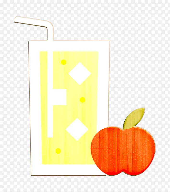 苹果汁图标 饮料图标 早餐图标