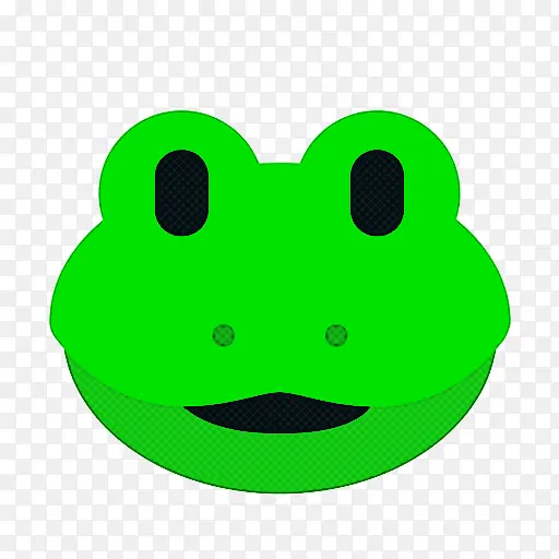 树蛙 绿色 笑脸