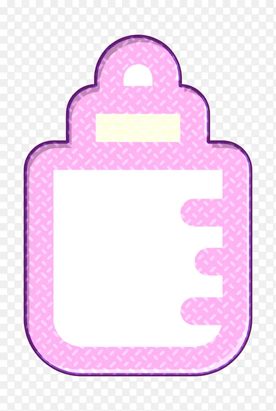 婴儿图标 奶瓶图标 食品和餐厅图标