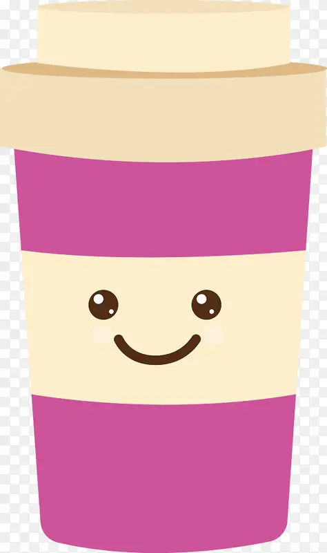咖啡杯 咖啡 紫色