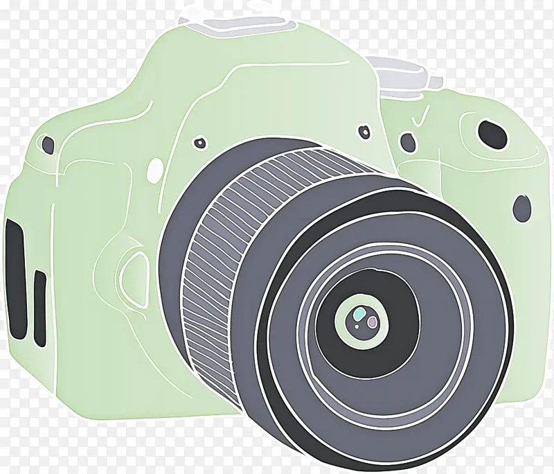 卡通相机 相机镜头 无镜可互换镜头相机