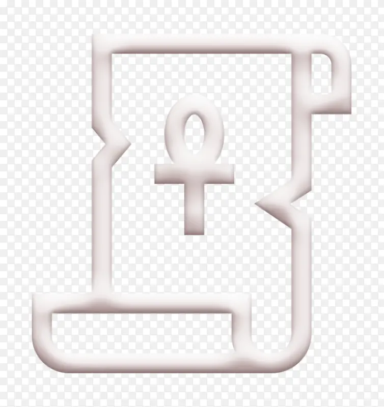 埃及图标 象形文字图标 服务