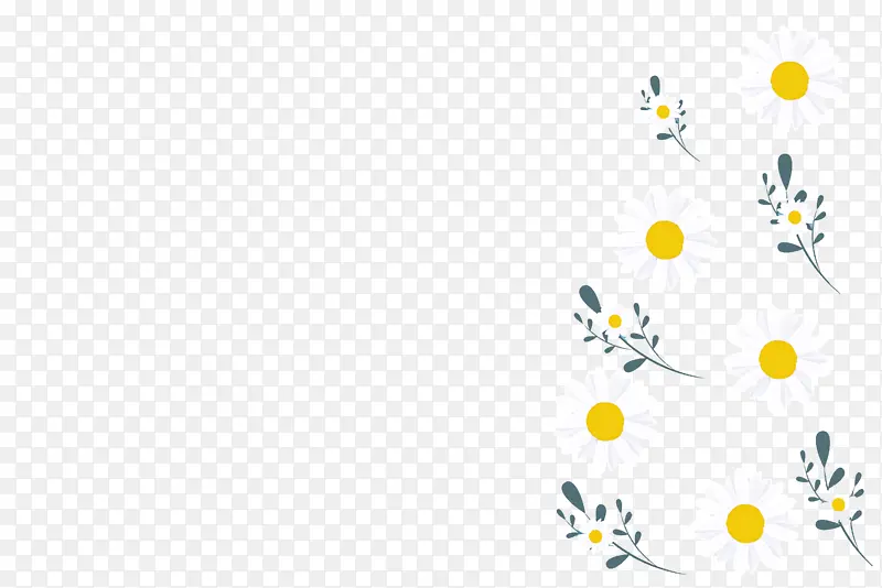 花卉设计 黄色 米