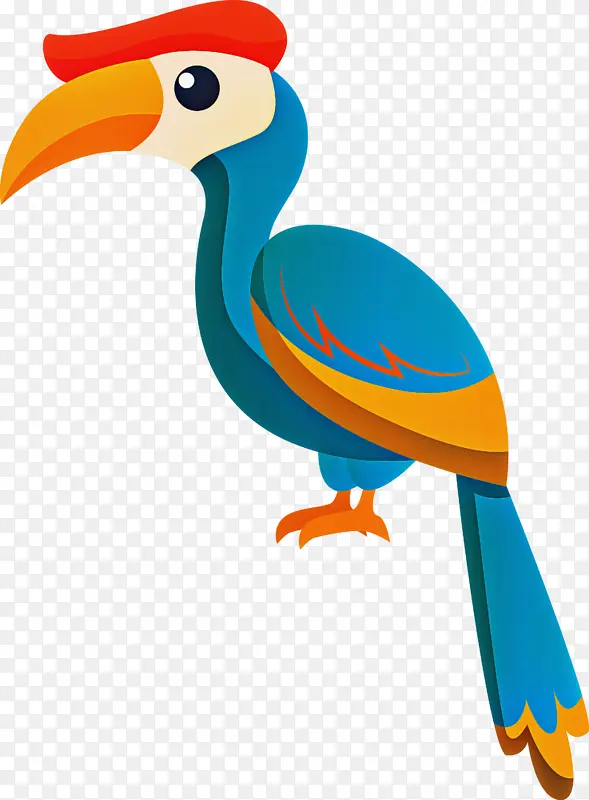 鸟卡通 可爱的鸟 巨嘴鸟