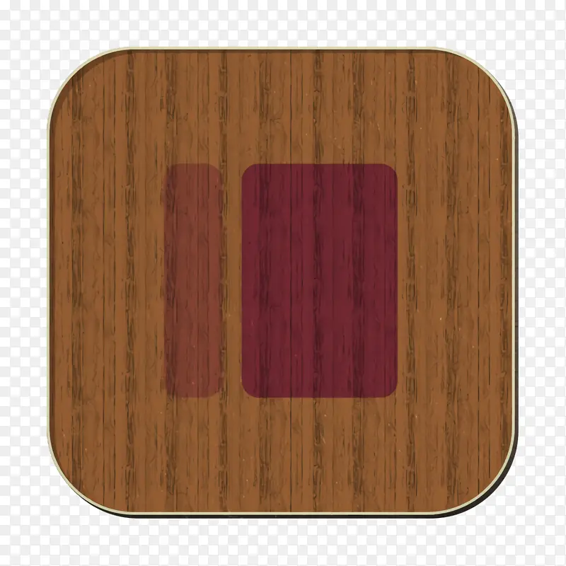 线框图标 硬木 木材染色