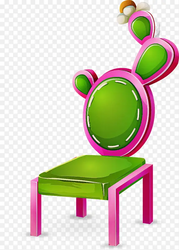 椅子 绿色的 桌子