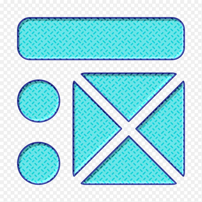 线框图标 用户界面图标 厨师