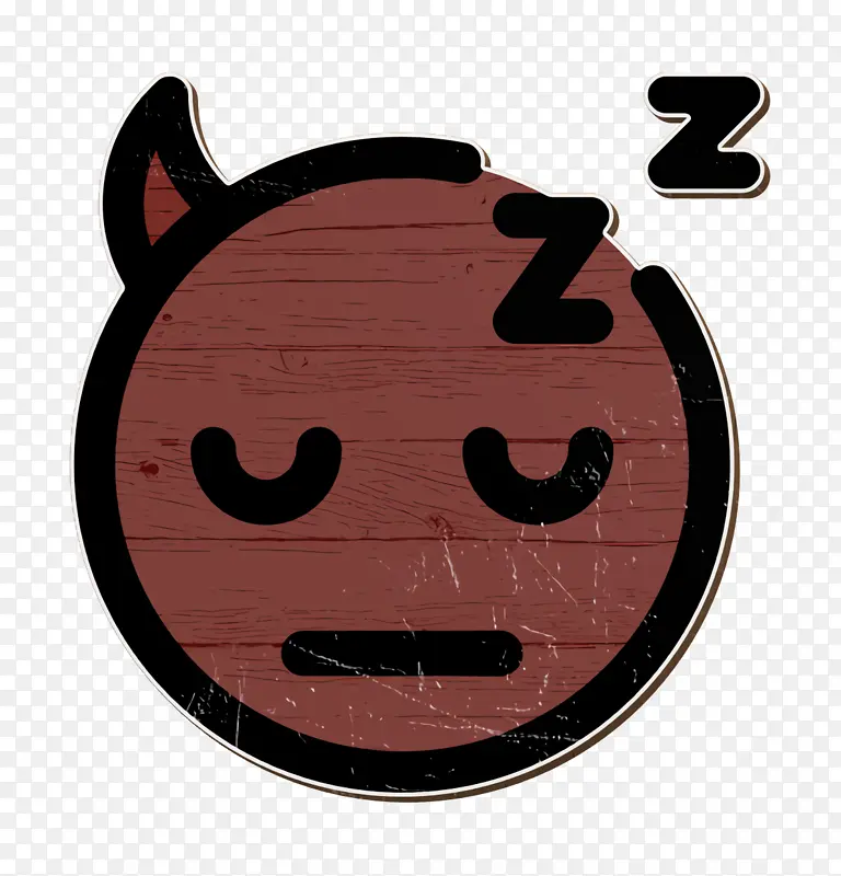 睡眠图标 笑脸和人物图标 表情符号