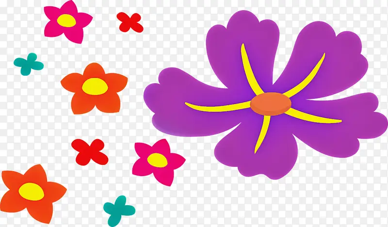 花卉设计 水彩画 切花