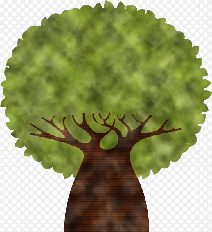 抽象树 卡通树 树