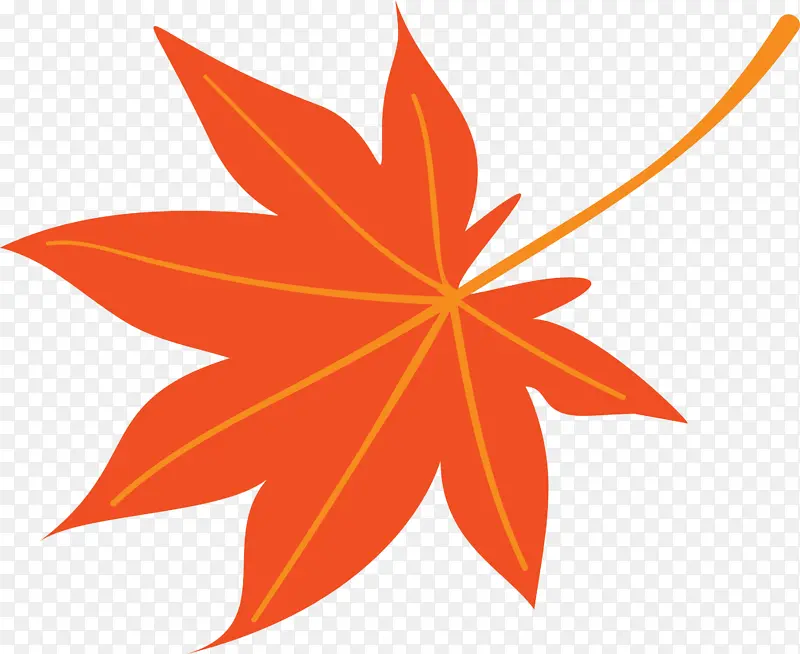 秋叶 彩叶 象形图