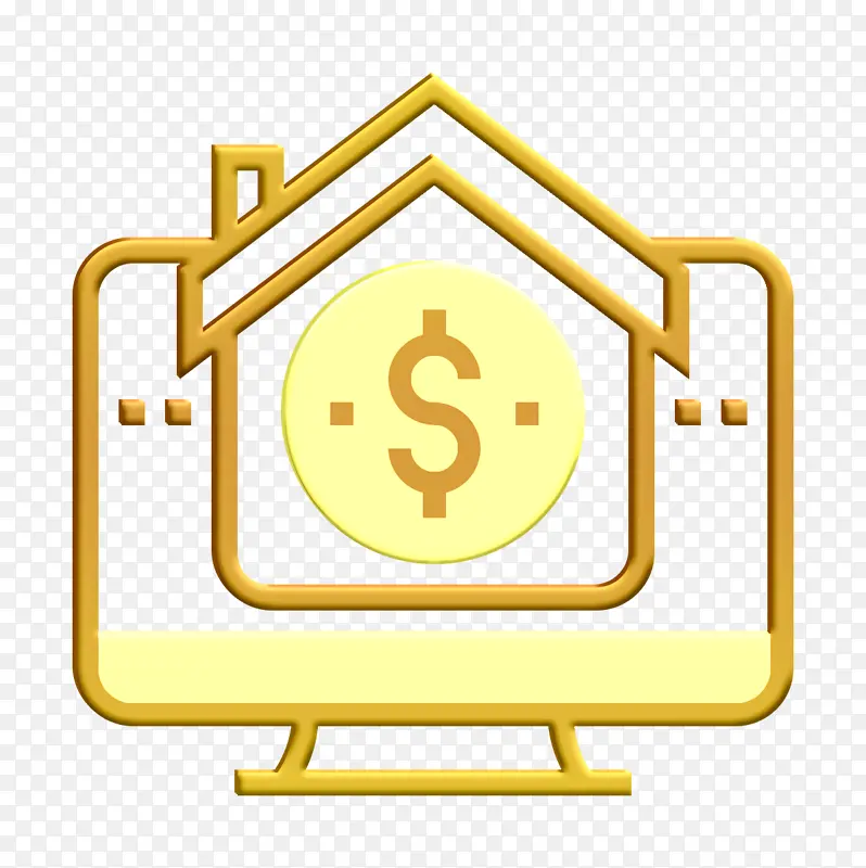 金融技术图标 网上银行图标 金融