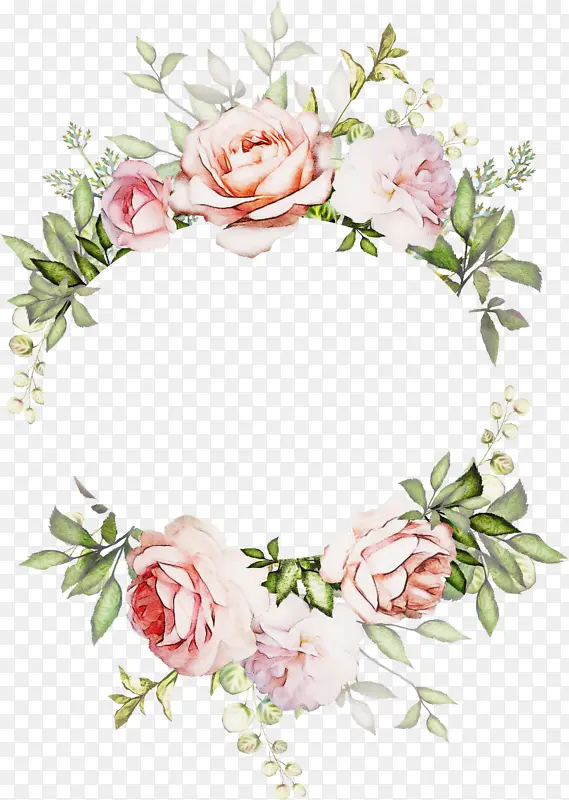 花园玫瑰 花卉设计 花环