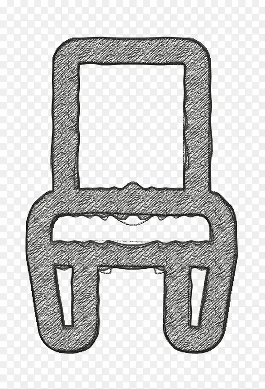 椅子图标 家具图标 角度