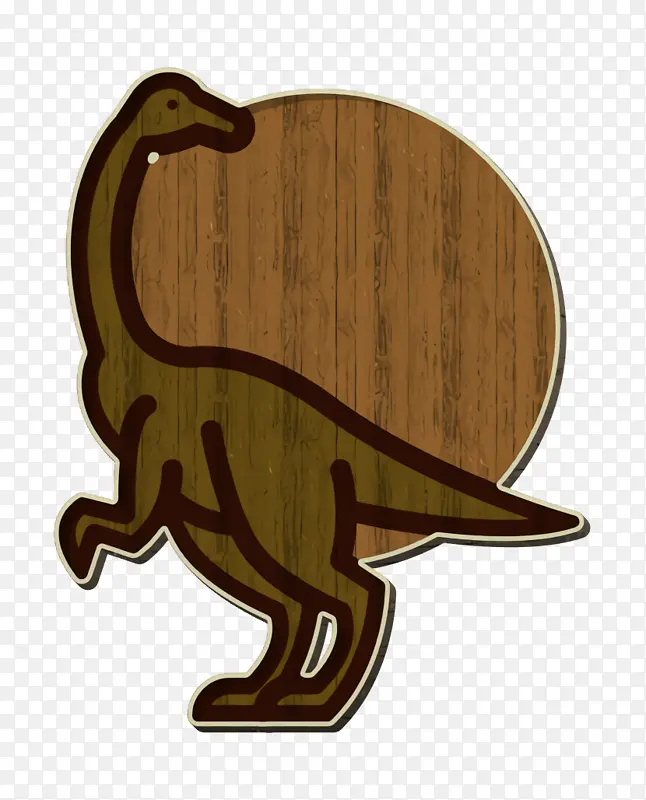 恐龙图标 卡通 木材