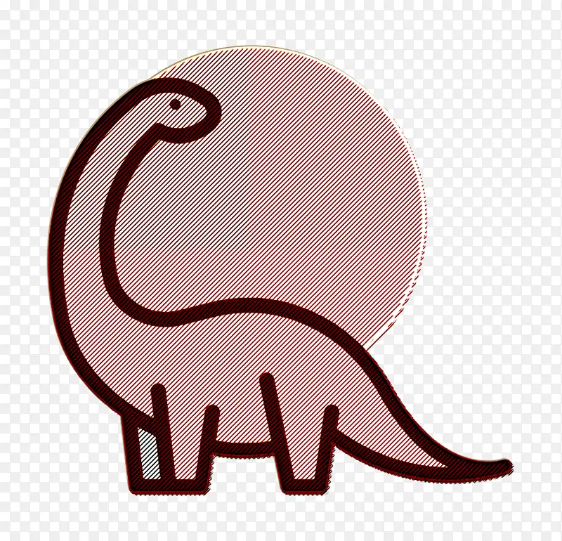 恐龙图标 三角龙 大象