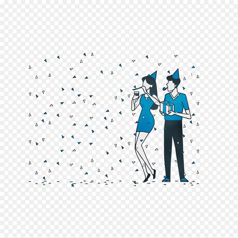 派对 庆典 水彩画