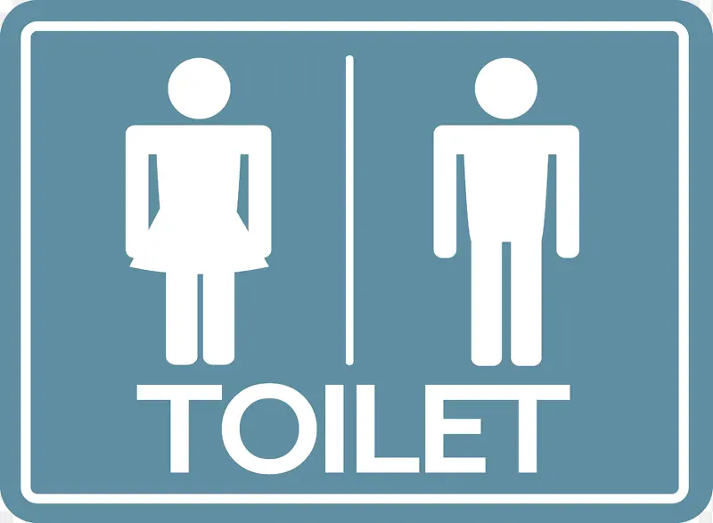 厕所标志 性别标志 厕所