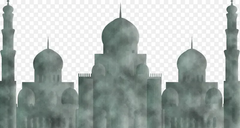 阿拉伯标志 赛义达鲁卡亚清真寺 伊玛目阿里圣殿
