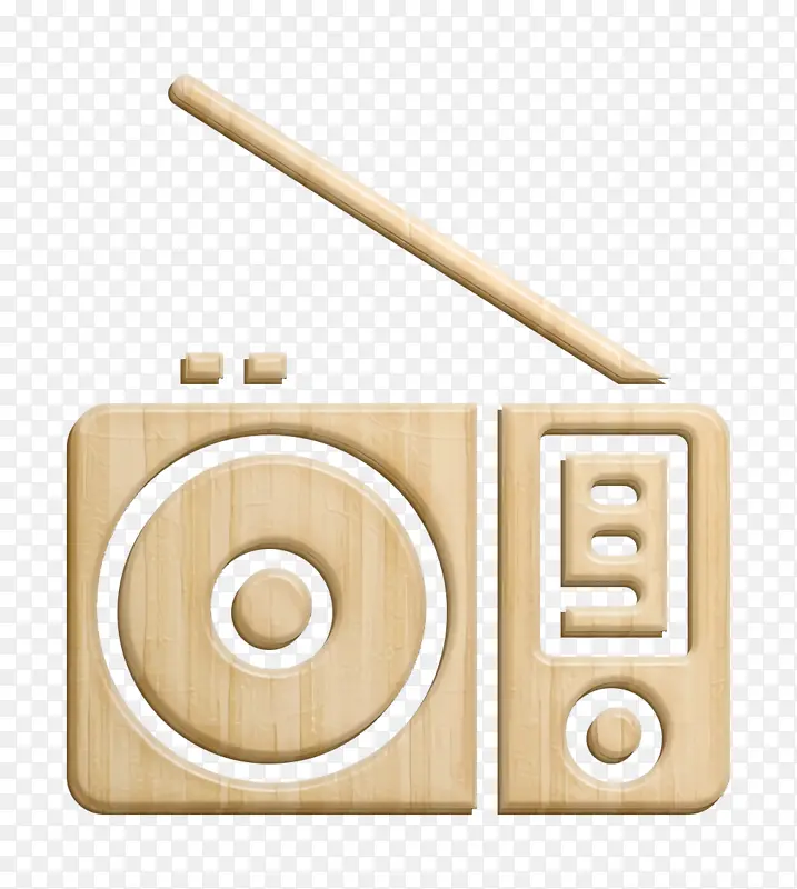 收音机图标 家用电器图标 仪表