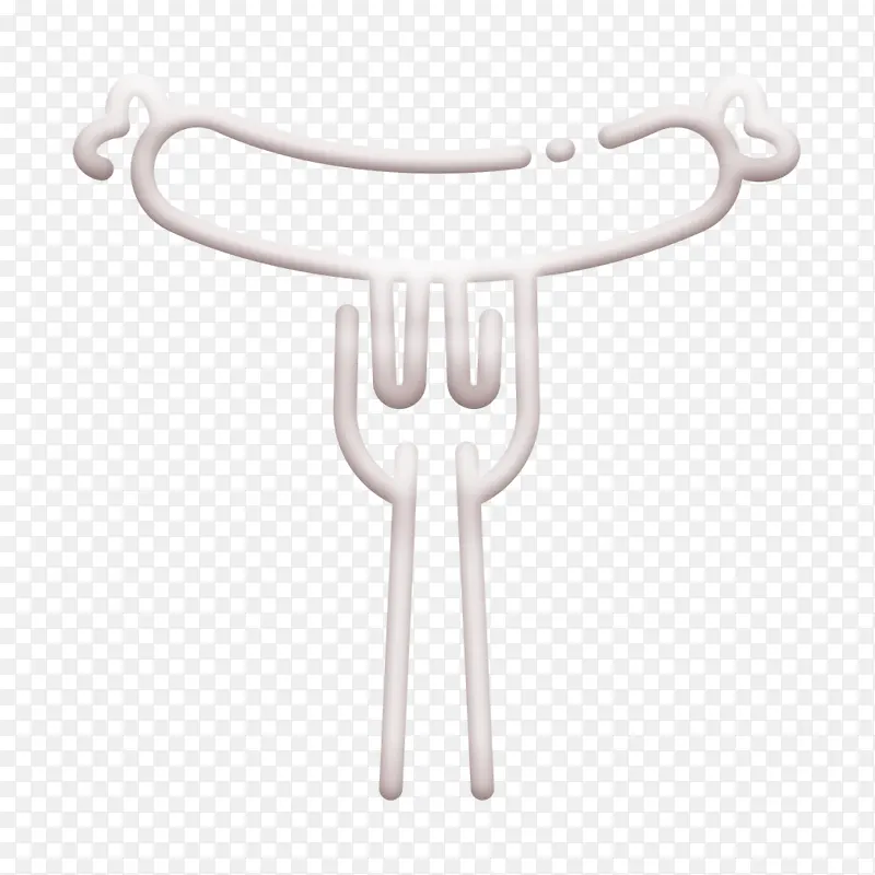 香肠图标 食品和餐厅图标 快餐图标