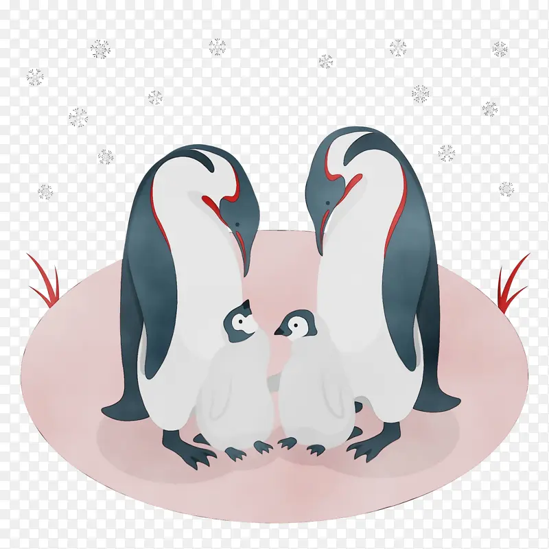 家庭日快乐 家庭日 水彩