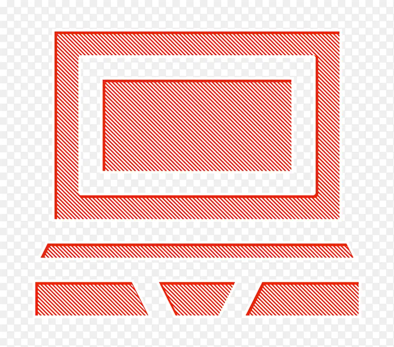 笔记本电脑图标 电子产品图标 博客影响者要素图标